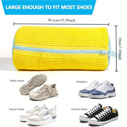 Durable Shoe Washing Machine Bag for All Shoe Types-