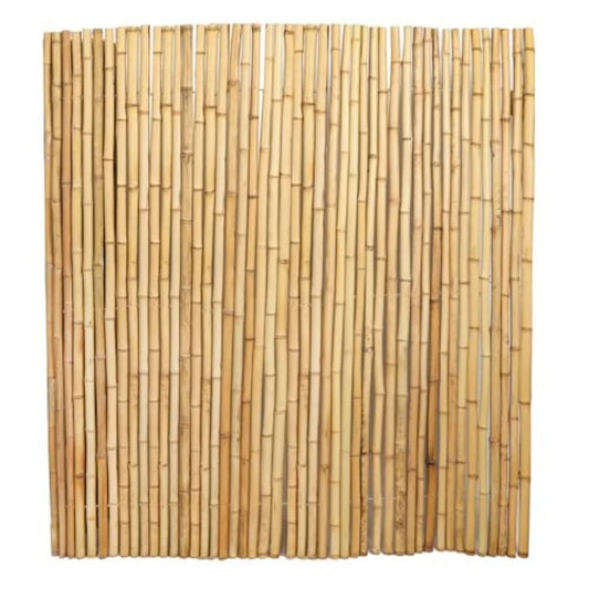 4FT x 6FT Natural Bamboo Fence  Outside  Privacy Fencing