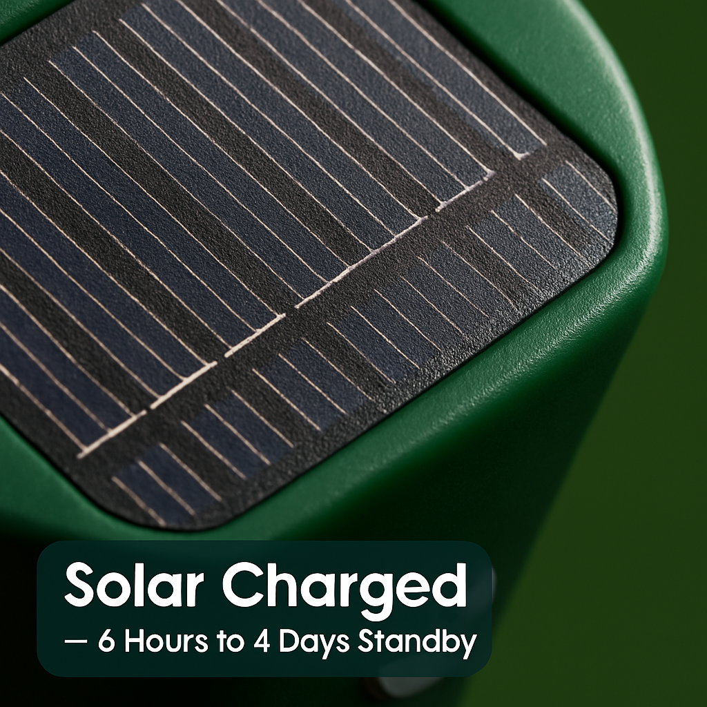 Solar Powered Mole Repellent for Outdoor Gardens and Yards