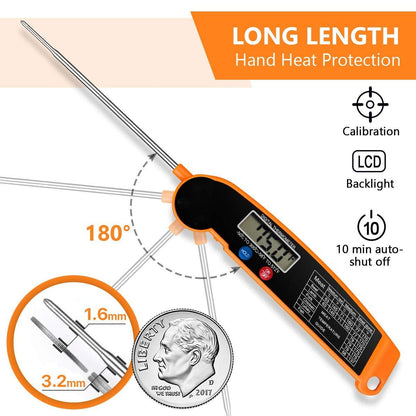 New Digital Kitchen Food Thermometer For Meat -Food Probe BBQ Electronic Thermometer