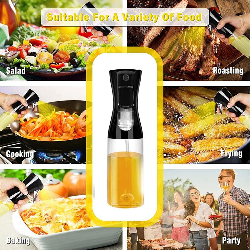Oil Spray & Mister Bottle for Cooking Kitchen Olive Oil Sprayer for Kitchen, or Camping